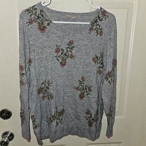 Floral LOFT sweater